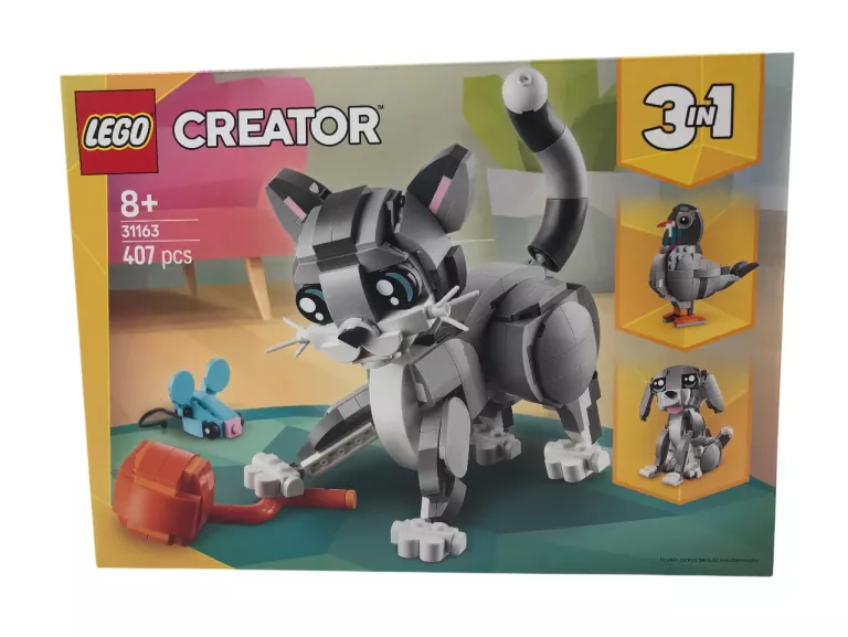 LEGO CREATOR 3W1 31163 KOTEK