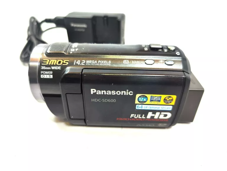 KAMERA PANASONIC HDC-SD600 + ŁAD