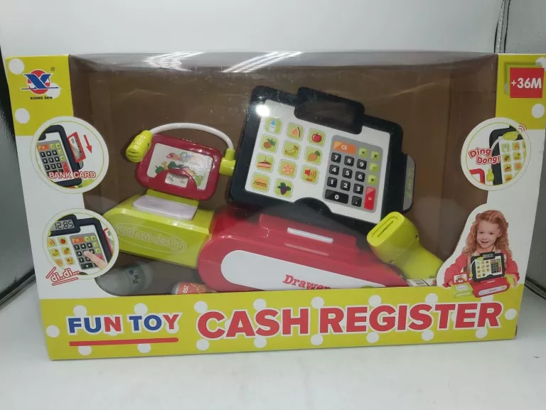 ZABAWKOWA KASA SKLEPOWA LANDTOYS LT50 CASH REGISTER!