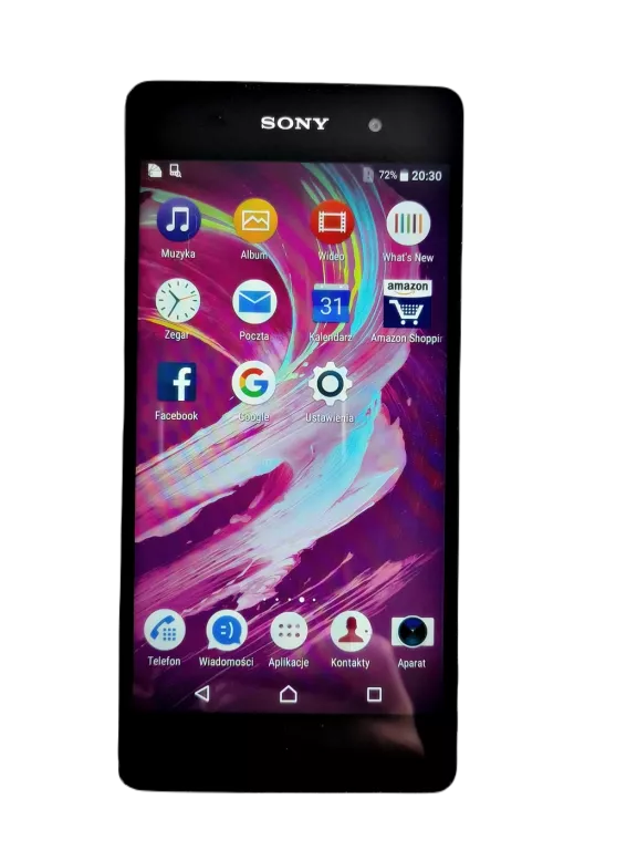 TELEFON SONY XPERIA E5 F3311 CARE  CZARNY