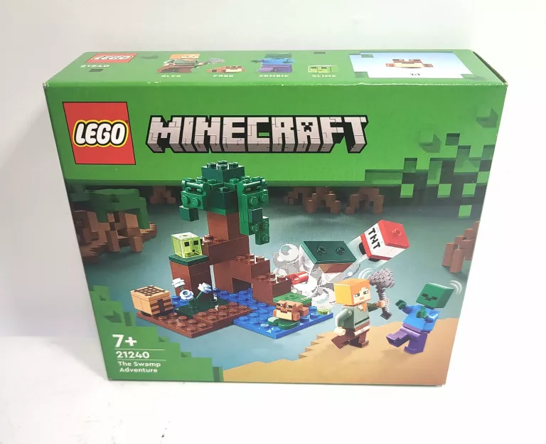 KLOCKI LEGO MINECRAFT 21240 THE SWAMP ADVENTURE