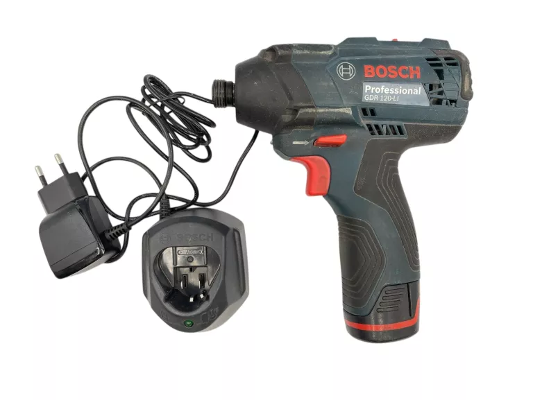 ZAKRĘTARKA UDAROWA BOSCH GDR 120-LI + AKU 1,3AH + ŁADOWARKA