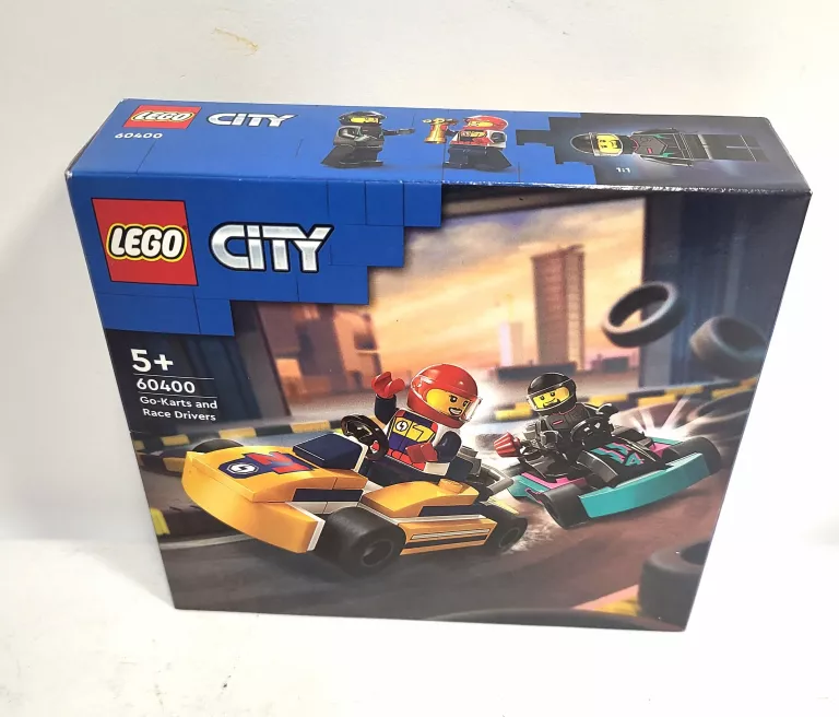 KLOCKI LEGO CITY 60400 GO-KARTS AND RACE DRIVERS