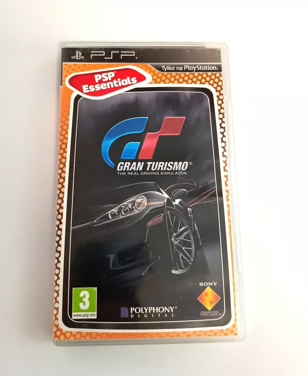 GRAN TURISMO THE REAL DRIVING SIMULATOR PSP