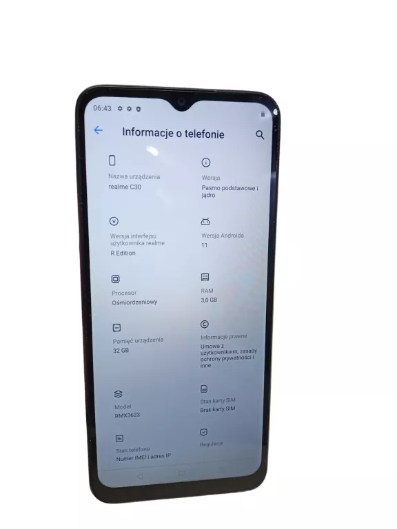 TELEFON REALME C 30  3/32