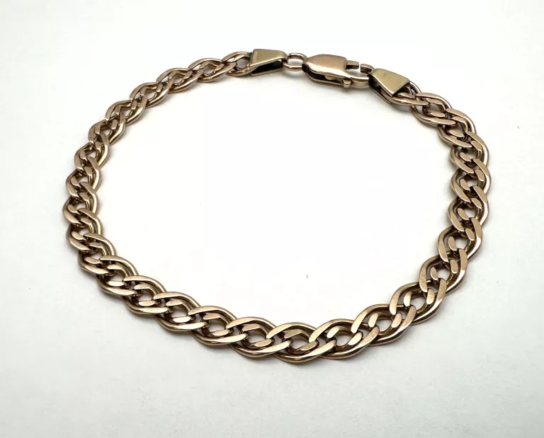 ZŁOTA BRANSOLETKA 585 - 9,42G - 20CM