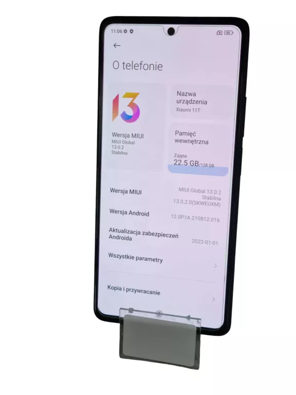 TELEFON XIOAMI 11T 8/128GB W PUDEŁKU