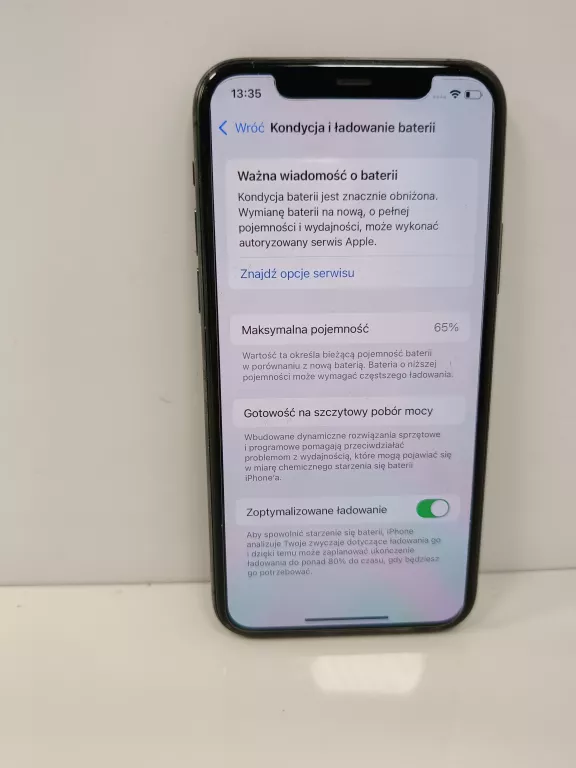 TELEFON APPLE IPHONE 11 PRO 256GB BATERIA 65%