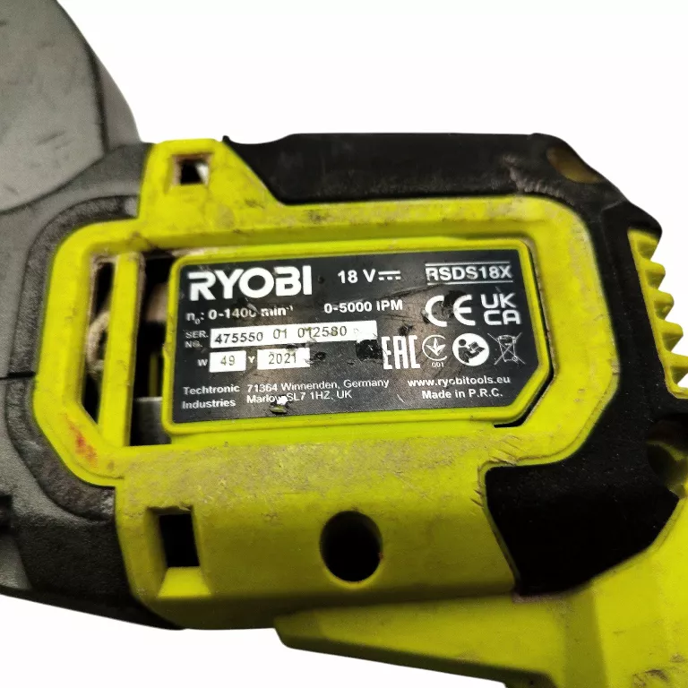 RYOBI ONE+ MŁOTOWIERTARKA UDAROWA BEZPRZEWODOWA 18V RSDS18X +AKUMULATOR 5A