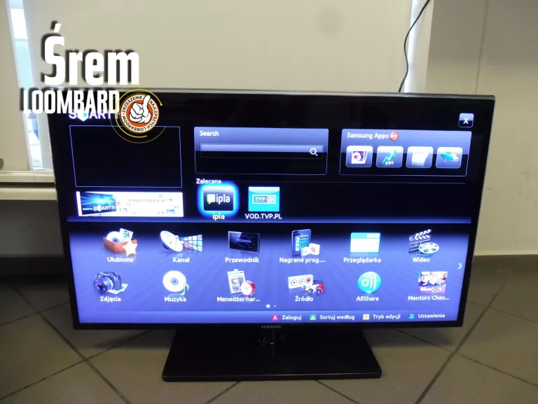 TV SAMSUNG UE40D6500VS, PILOT, KABLE, STAN DB!