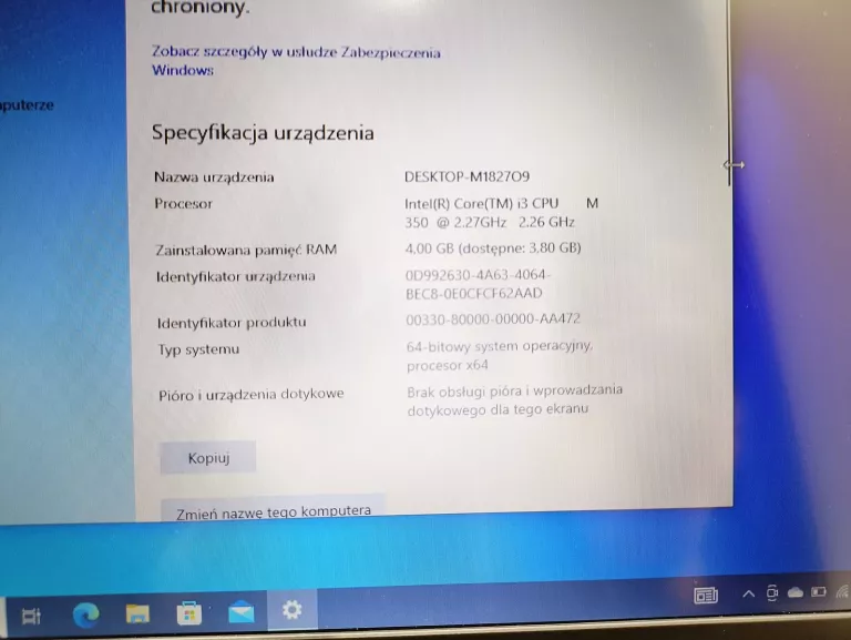 LAPTOP DELL VOSTRO 3500 | INTEL CORE I3 2,27 GHZ | 3 GB RAM | 232 GB
