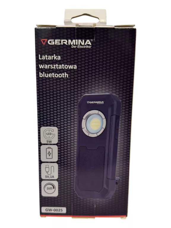 LATARKA WIELOFUNKCYJNA GERMINA 550 LM LED GW-0025