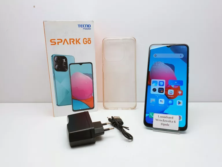 TELEFON TECNO MOBILE SPARK GO 2023 | 3/64GB KOMPLET