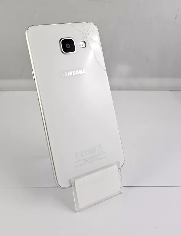 TELEFON SAMSUNG GALAXY A3 2016 ZBITY Z TYŁU