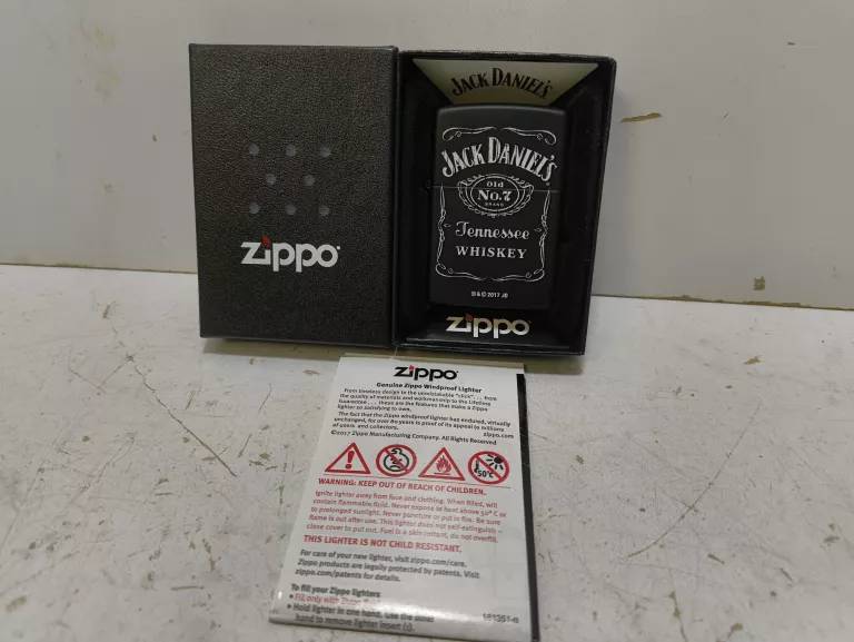 ZAPALNICZKA ZIPPO JACK DANIELS