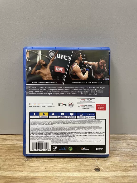 UFC 3 SONY PLAYSTATION 4 (PS4)