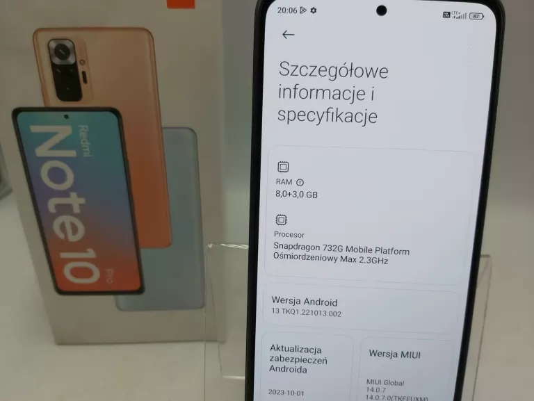 TELEFON XIAOMI REDMI NOTE 10 PRO 8/128GB DUAL SIM!!!