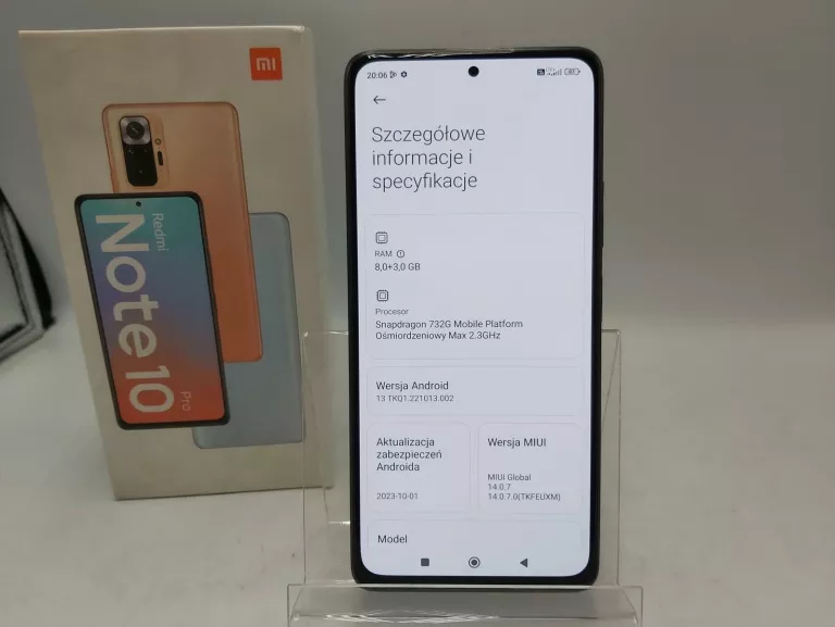 TELEFON XIAOMI REDMI NOTE 10 PRO 8/128GB DUAL SIM!!!