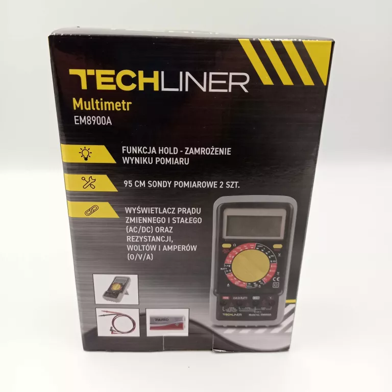 MULTIMETR TECHLINER EM8900A OKAZJA!