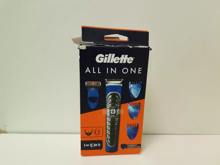 GILLETTE STYLER 4W1 MASZYNKA DO GOLENIA TRYMER OSTRZE PROGLIDE + 3 NASADKI