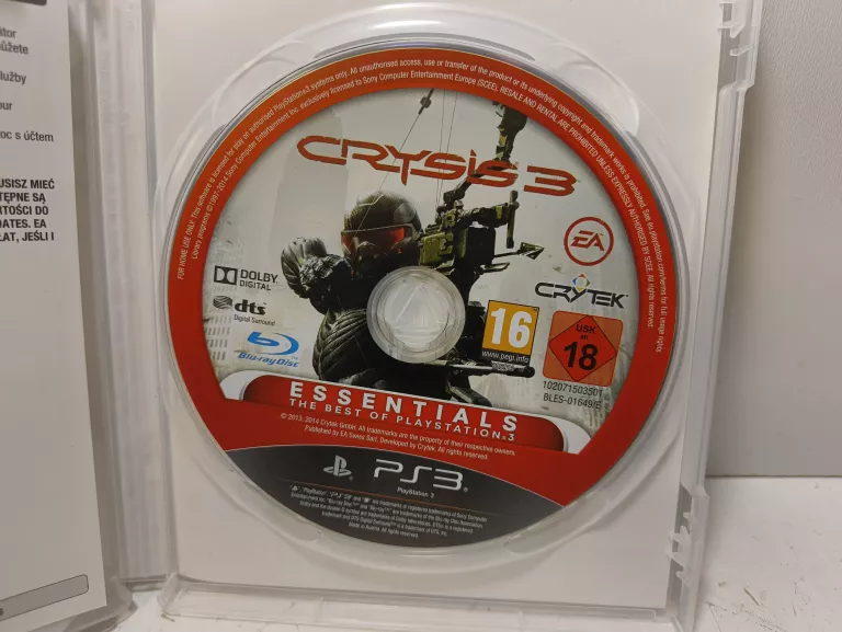 PS3 CRYSIS 3