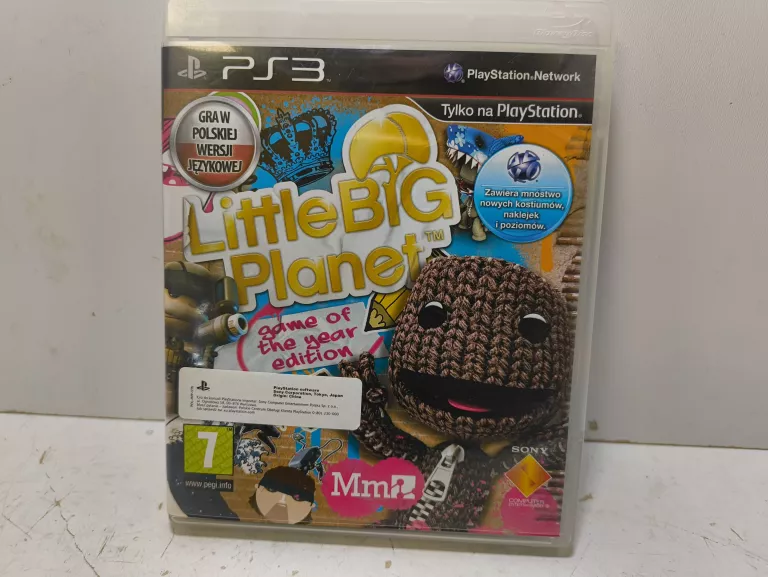 PS3 LITTLE BIG PLANET