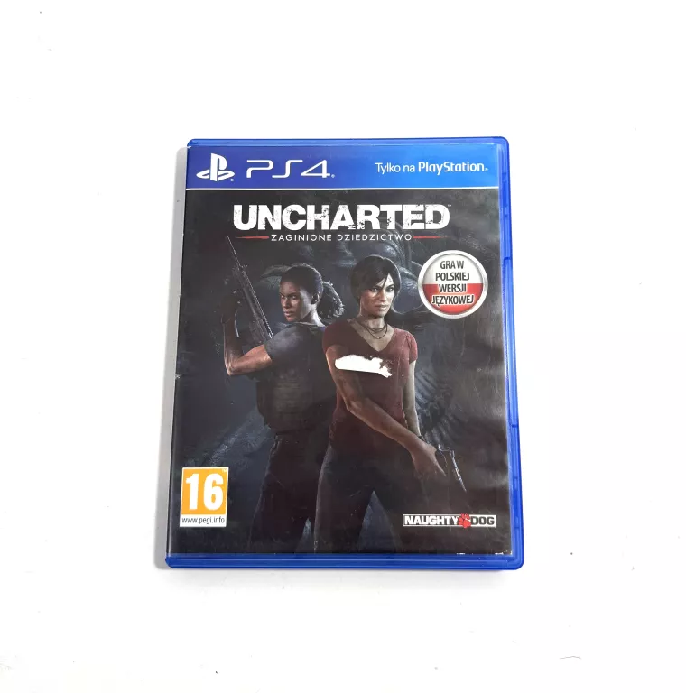 GRA PS4 UNCHARTED ZAGINIONE DZIEDZICTWO