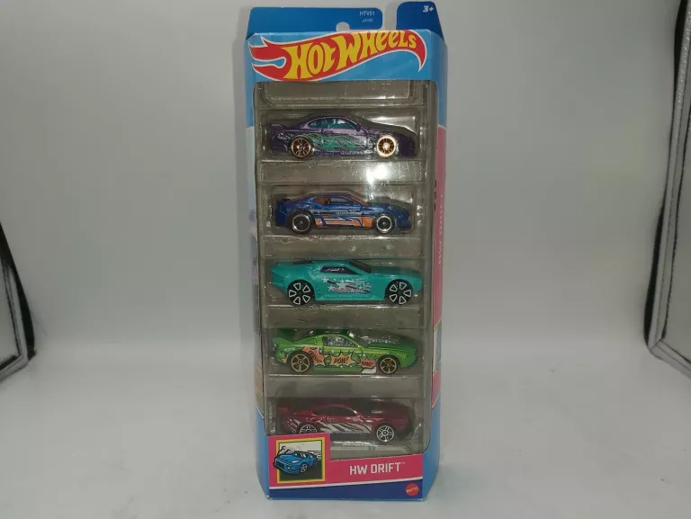 ZESTAW HOT WHEELS 5 SZT HW DRIFT