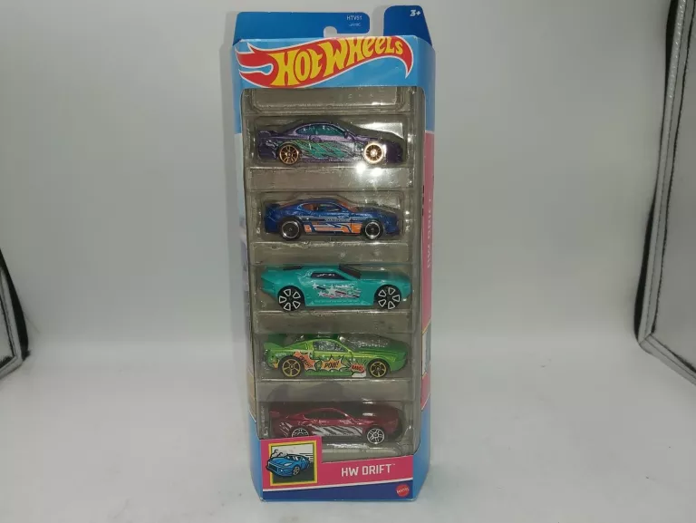 ZESTAW HOT WHEELS 5 SZT HW DRIFT