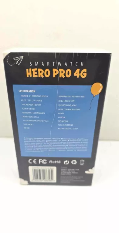 SMARTWATCH GARETT HERO PRO 4G