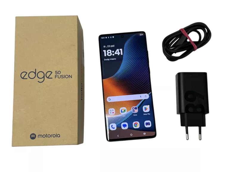 TELEFON MOTOROLA EDGE 50 FUSION 12/512 GB - CZYTAJ OPIS - NA CZĘŚCI!!
