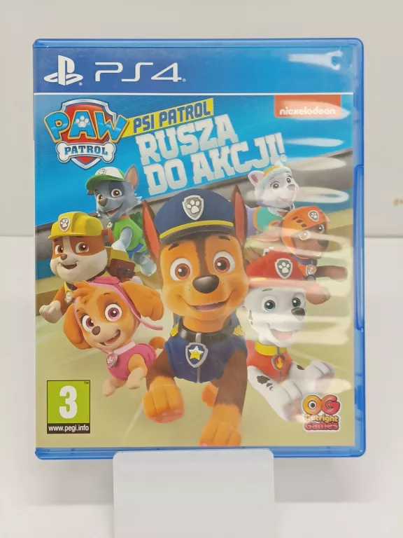 GRA NA PS4 PSI PATROL RUSZA DO AKCJI