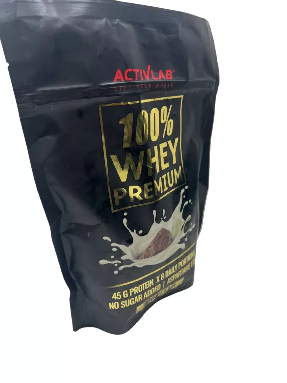 ACTIVLAB DE LUXE 100% WHEY PROTEIN BATON MLECZNY BIAŁKO WPC