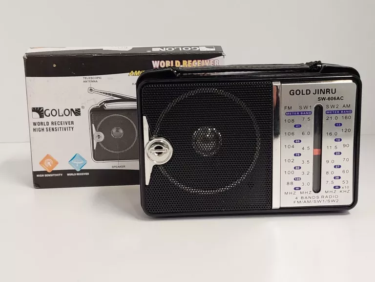 RADIO GOLON AM, FM, SW GOLON RX-606AC