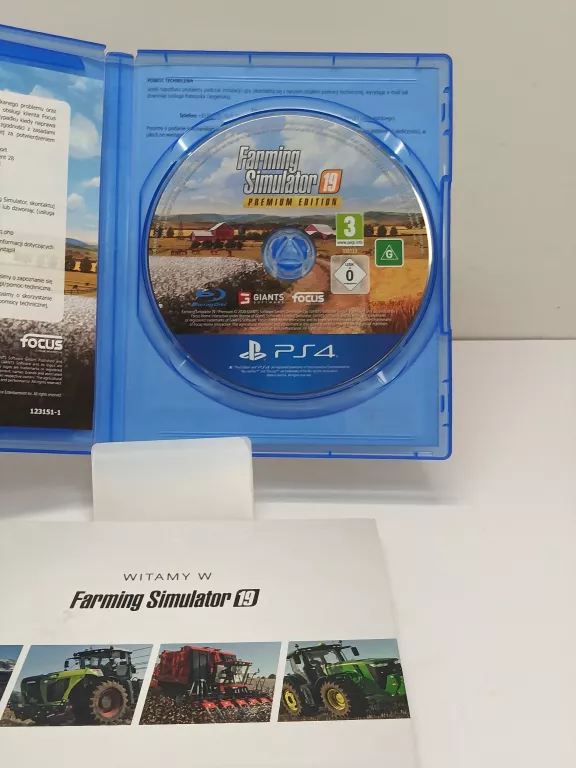 GRA NA PS4 FARMING SIMULATOR 19