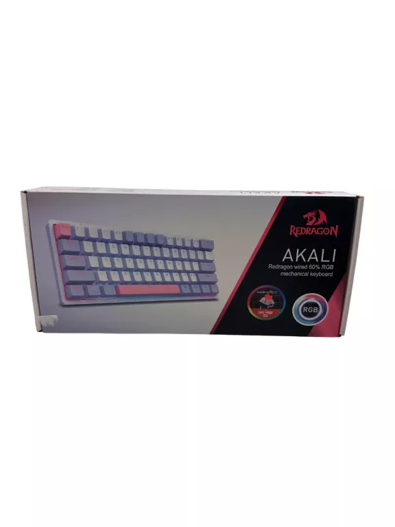 KLAWIATURA REDRAGON AKALI K642WGO RGB