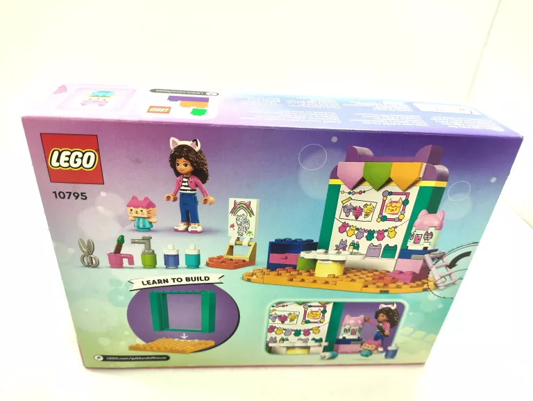 LEGO KOCI DOMEK GABI 10795 PRACE RĘCZNE Z TEKTURZĄTKIEM