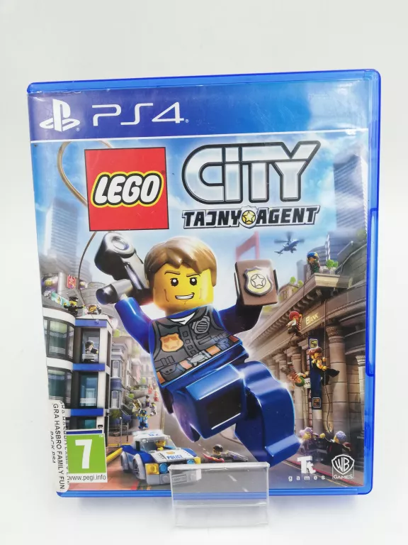 GRA LEGO CITY TAJNY AGENT PL PS4 NIE DZIAŁA