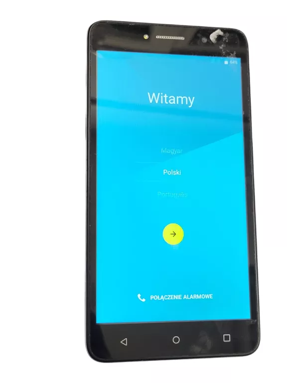 ZABLOKOWANY TELEFON ALCATEL PIXI 4(6) 1 GB / 8 GB 4G (LTE) SREBRNY 8050D