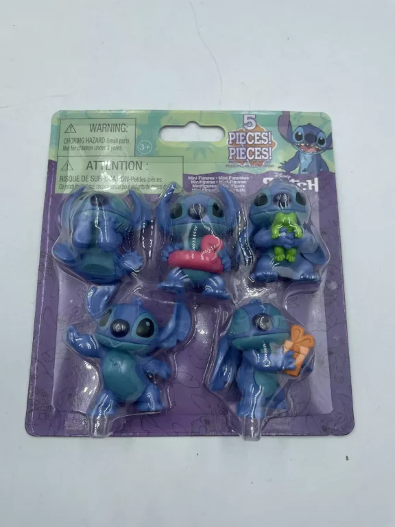 DISNEY LILO I STICH FIGURKA STITCH ZESTAW 5 FIGUREK