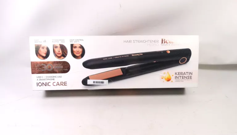 PROSTOWNICA BEZPRZEWODOWA BEAUTYME KERATIN INTENSE HS950 220 STOPNI
