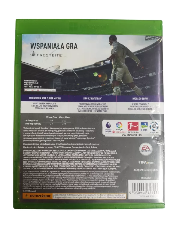 GRA XBOX FIFA 18