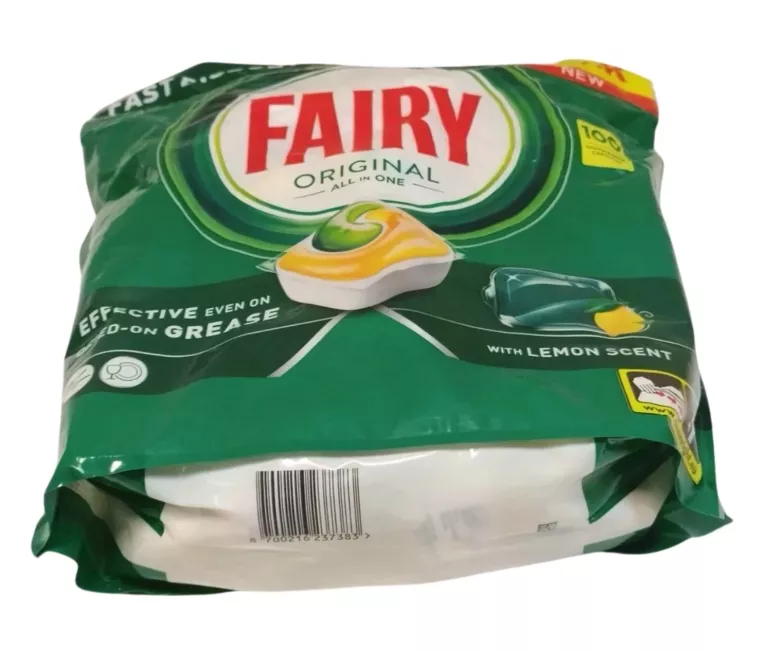 KAPSUŁKI DO ZMYWARKI FAIRY ORIGINAL ALL IN ONE LEMON GIGA PACK 100 SZTUK