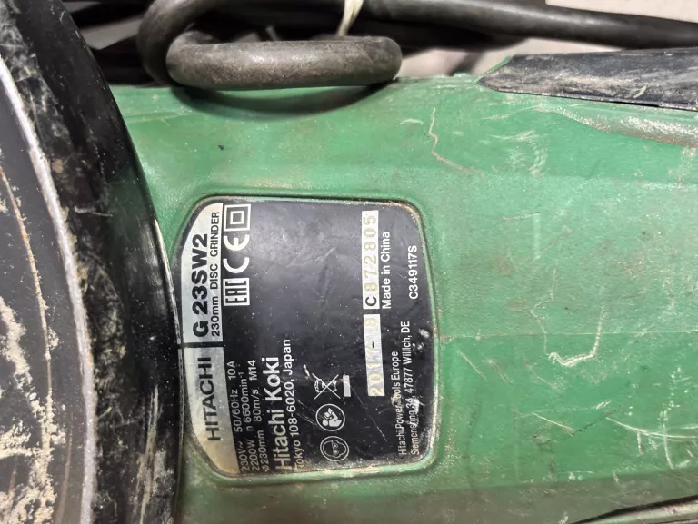 SZLIFIERKA KĄTOWA HITACHI G23SW2 2200W