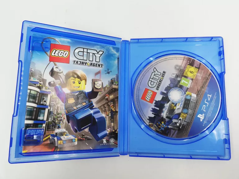 GRA LEGO CITY TAJNY AGENT PL PS4 NIE DZIAŁA