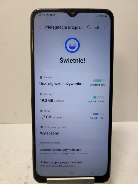 TELEFON SAMSUNG M12 4/64GB PĘKNIETY*EKRAN