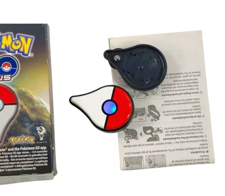 AKCESORIUM NINTENDO POKÉMON GO PLUS + BLUETOOTH ŁAPIE POKEMONY