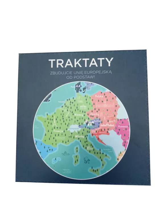 GRA PLANSZOWA TRAKTATY ZBUDUJCIE UNIĘ EUROPEJSKĄ OD PODSTAW