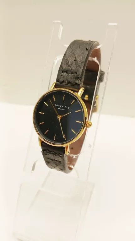 ZEGAREK DAMSKI ROSEFIELD 262-RF181-004567 CZARNY MAŁY