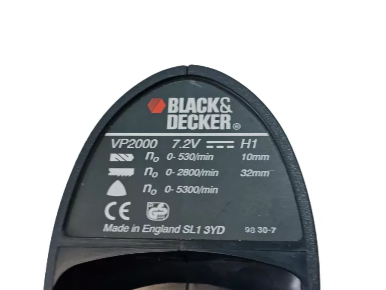 BLACK&DECKER VP2000 QUATTRO 3W1